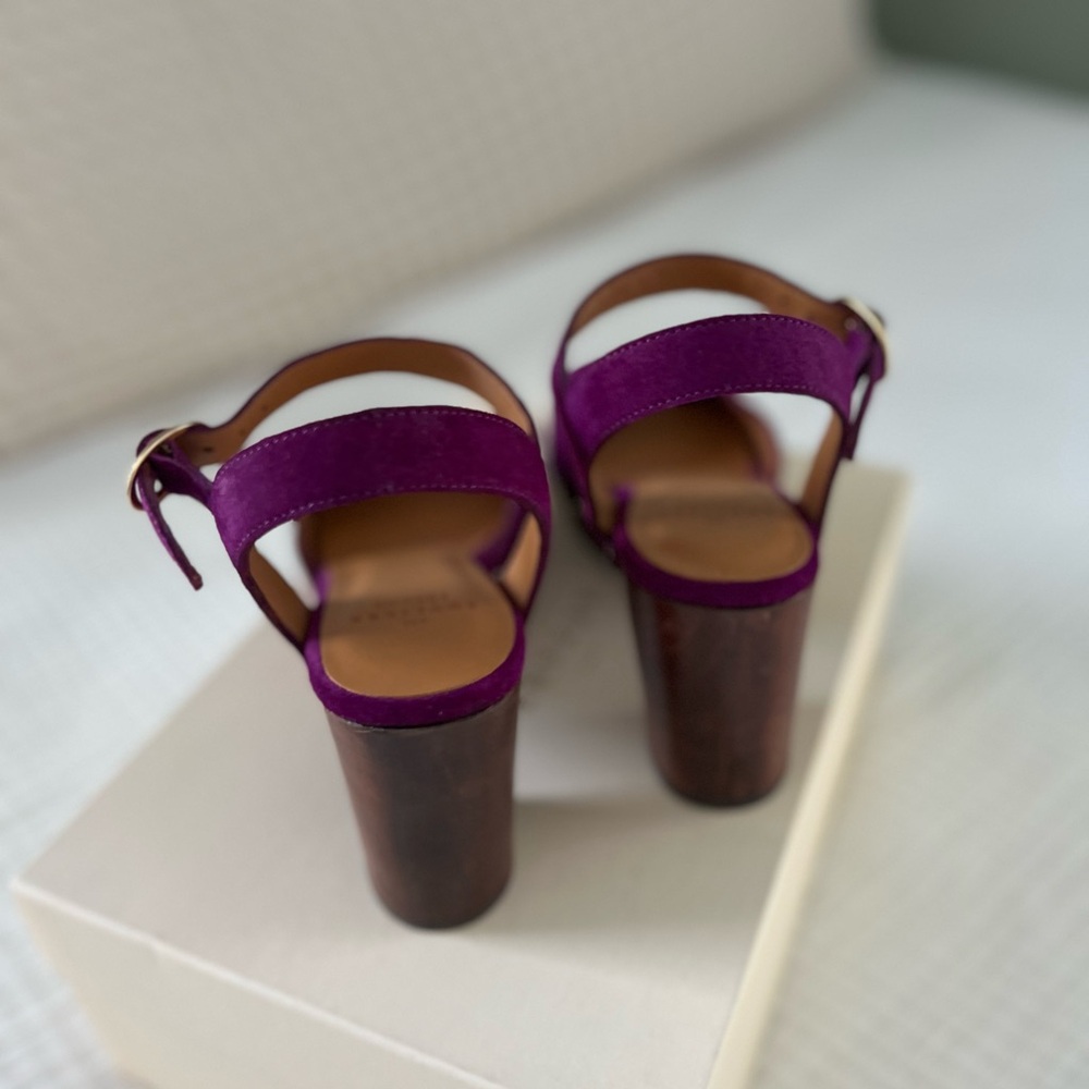 Sézane Sienna Suede Clogs Women's - Picture 4 of 5